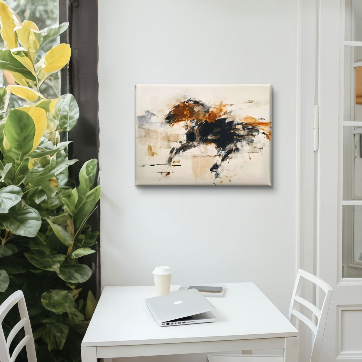 Abstract Art Premium Canvas Painting - Buy Online | Decor By Neon