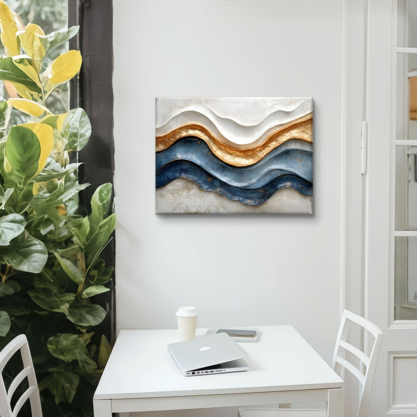 Abstract Art Premium Canvas Painting - Buy Online | Decor By Neon