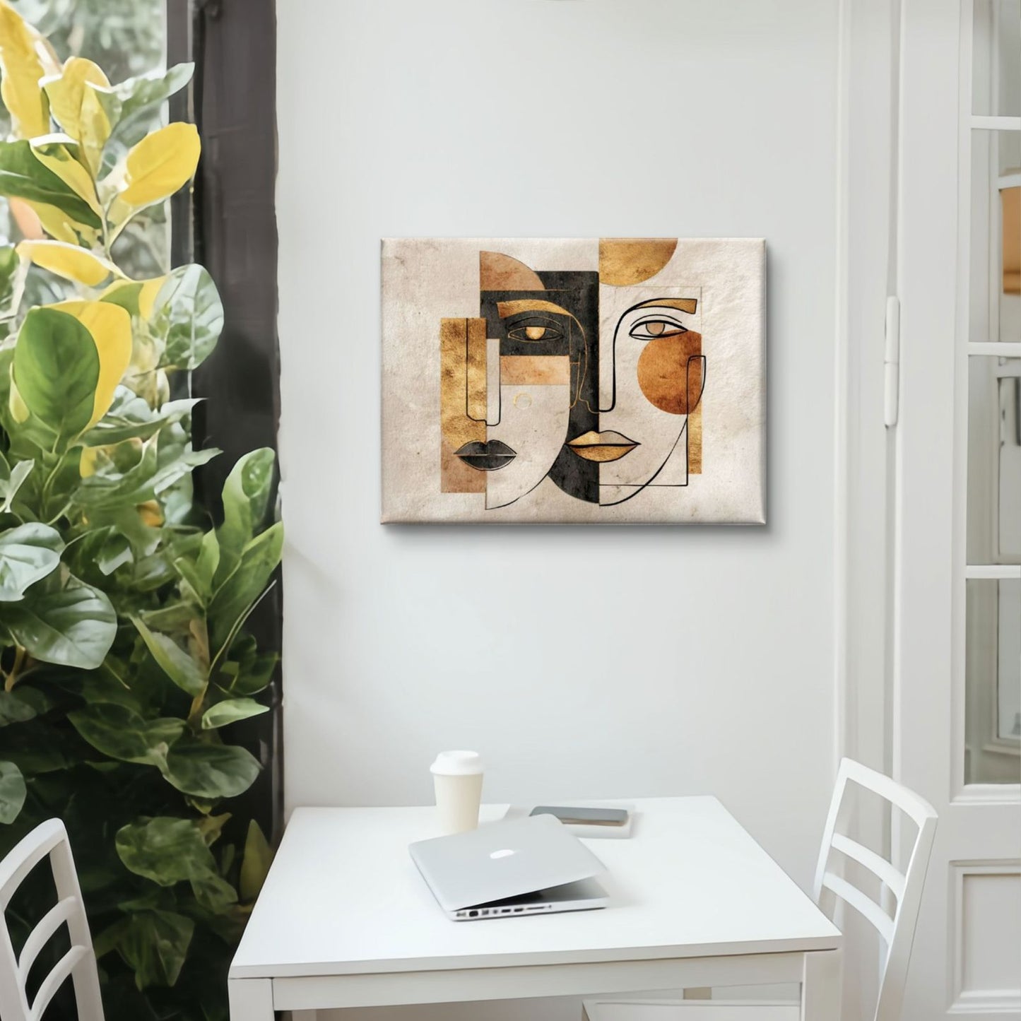 Abstract Art Premium Canvas Painting - Buy Online | Decor By Neon