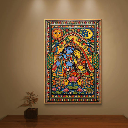 Mythological Folk Premium Canvas Painting - Premium Wall Art | Decor By Neon