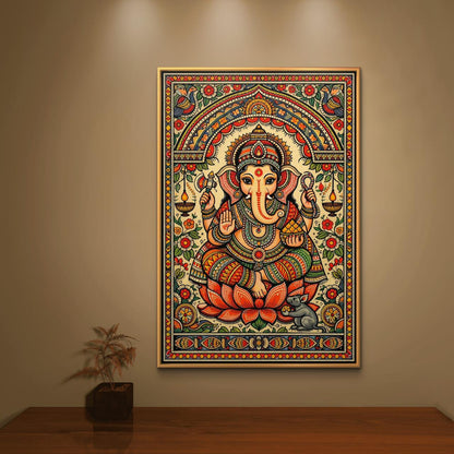 Mythological Folk Premium Canvas Painting