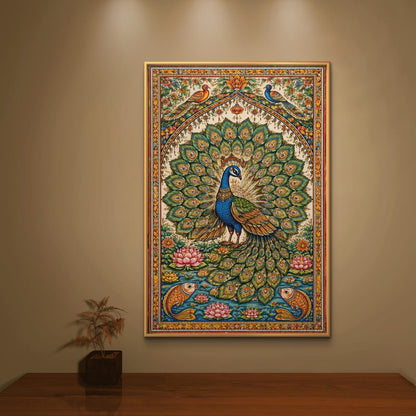 Mythological Folk Premium Canvas Painting