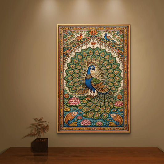 Mythological Folk Premium Canvas Painting - Premium Wall Art | Decor By Neon