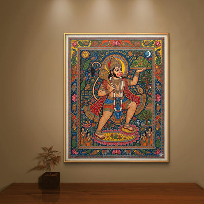 Mythological Folk Premium Canvas Painting
