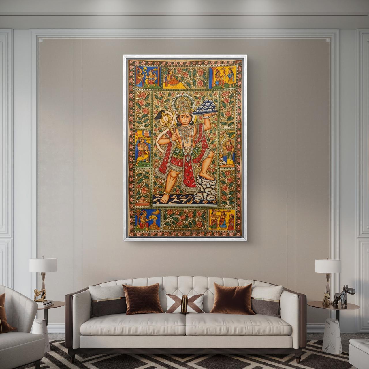 Mythological Folk Premium Canvas Painting - Buy Online | Decor By Neon