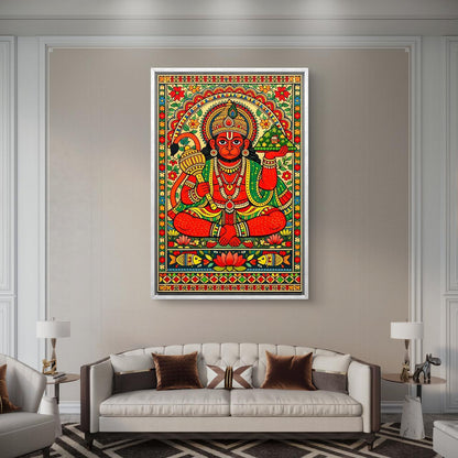 Mythological Folk Premium Canvas Painting