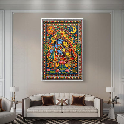 Mythological Folk Premium Canvas Painting
