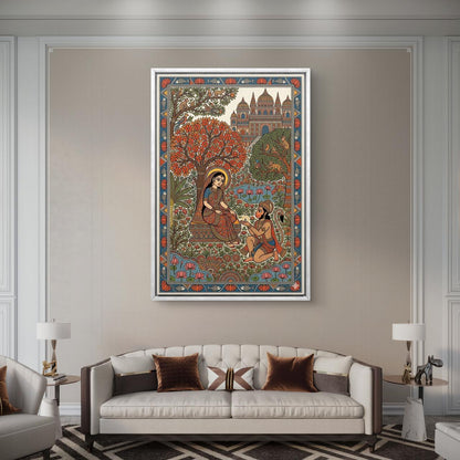 Mythological Folk Premium Canvas Painting