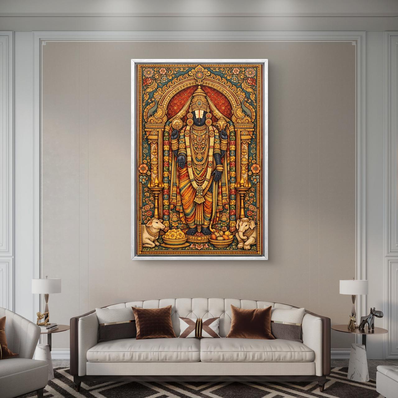 Mythological Folk Premium Canvas Painting - Buy Online | Decor By Neon