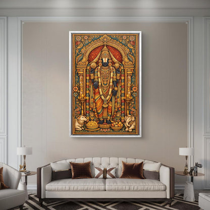 Mythological Folk Premium Canvas Painting