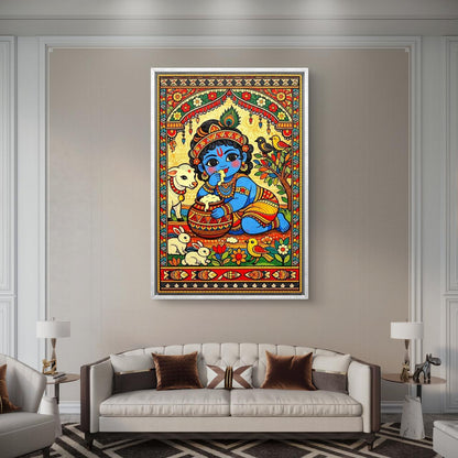Mythological Folk Premium Canvas Painting