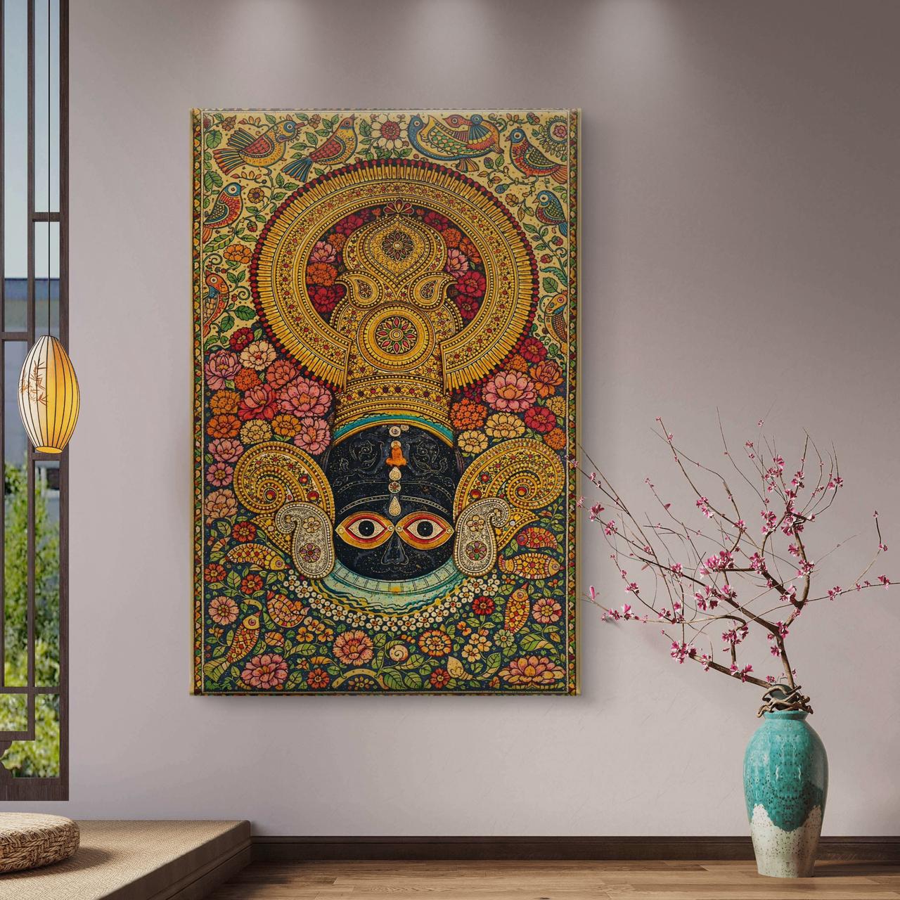 Mythological Folk Premium Canvas Painting - Buy Online | Decor By Neon