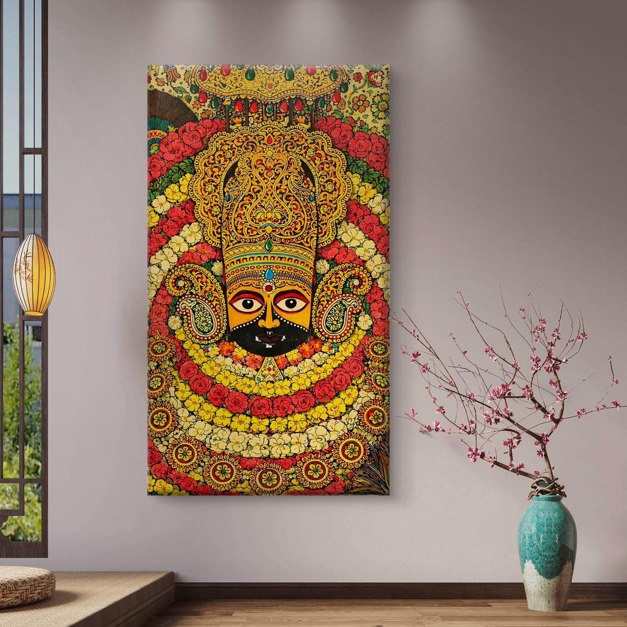 Mythological Folk Premium Canvas Painting - Buy Online | Decor By Neon