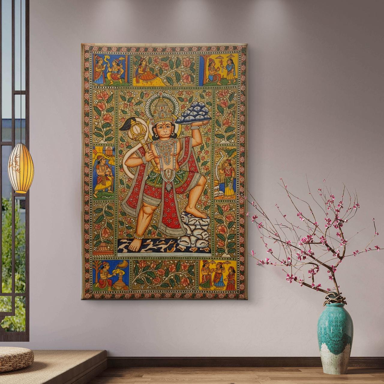 Mythological Folk Premium Canvas Painting - Buy Online | Decor By Neon