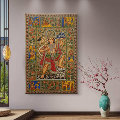 Mythological Folk Premium Canvas Painting