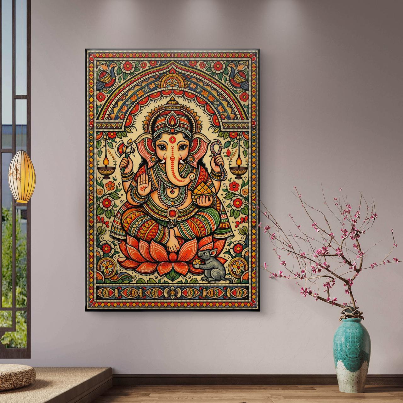 Mythological Folk Premium Canvas Painting - Buy Online | Decor By Neon