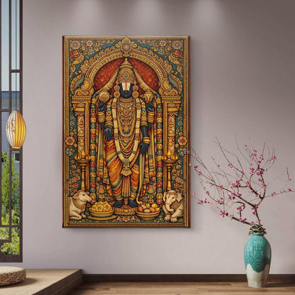Mythological Folk Premium Canvas Painting