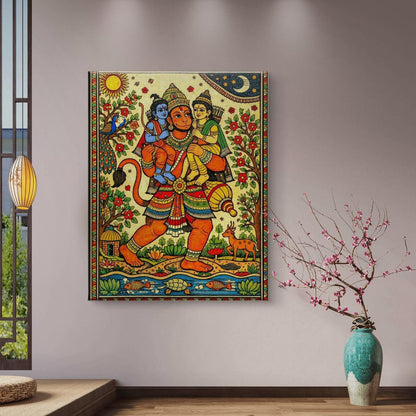 Mythological Folk Premium Canvas Painting