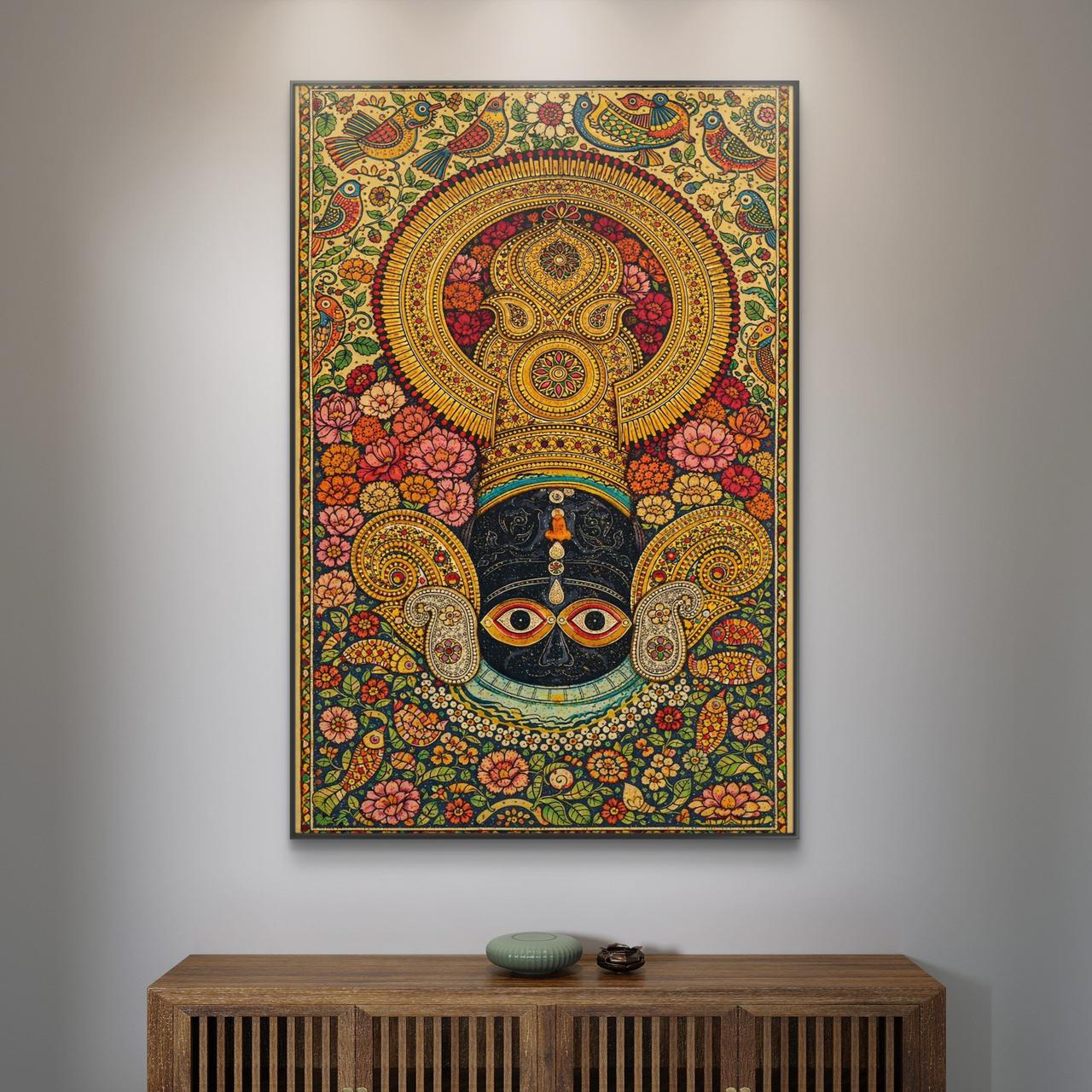 Mythological Folk Premium Canvas Painting - Buy Online | Decor By Neon