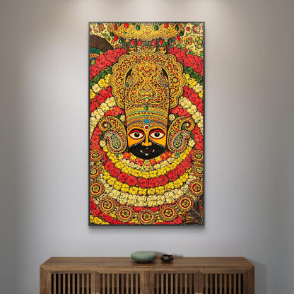 Mythological Folk Premium Canvas Painting