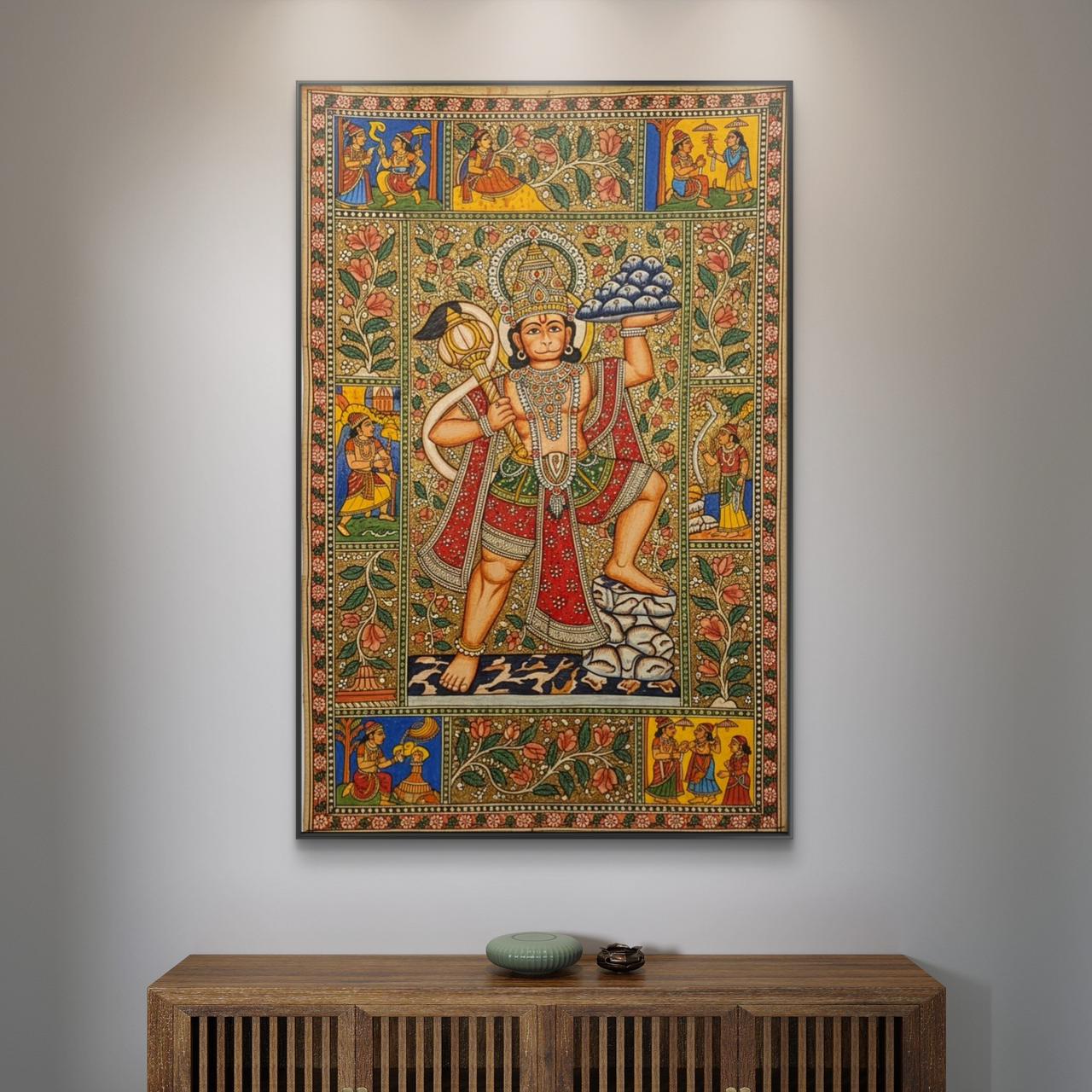 Mythological Folk Premium Canvas Painting - Buy Online | Decor By Neon