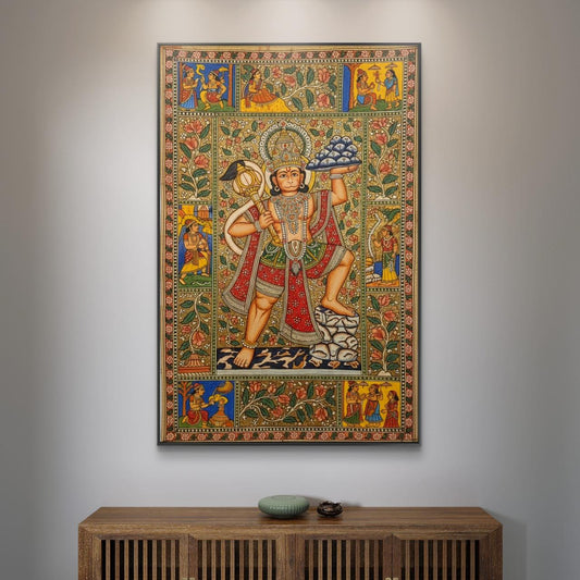 Mythological Folk Premium Canvas Painting - Canvas Wall Art | Decor By Neon