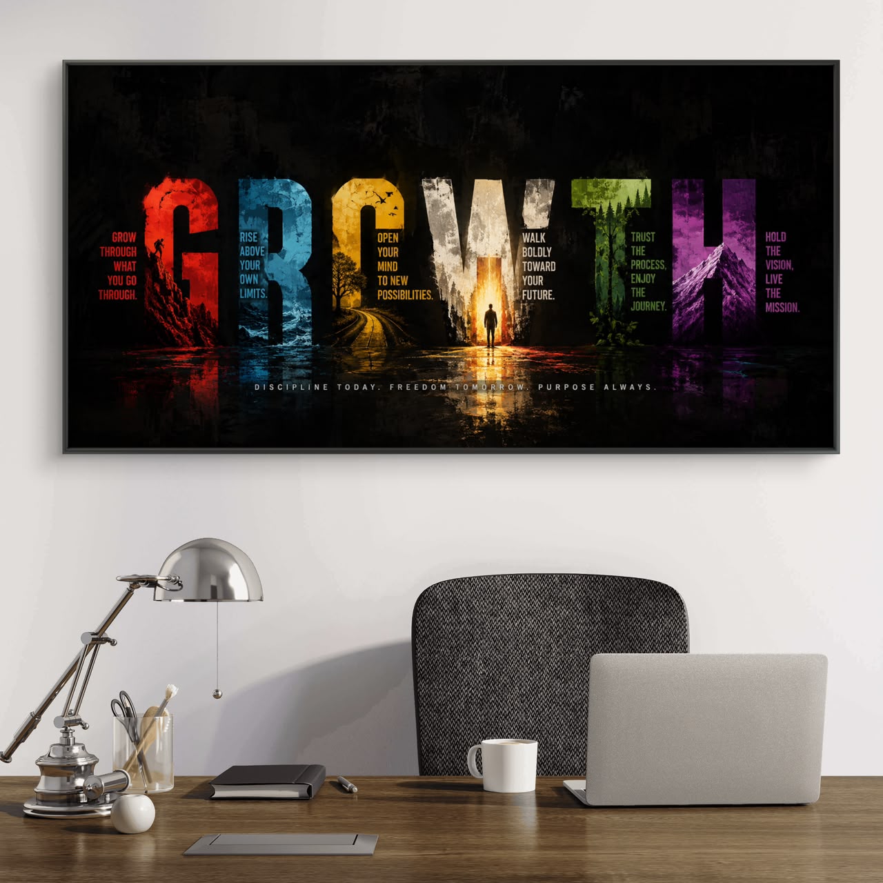 Motivational Premium Canvas Painting - Buy Online | Decor By Neon