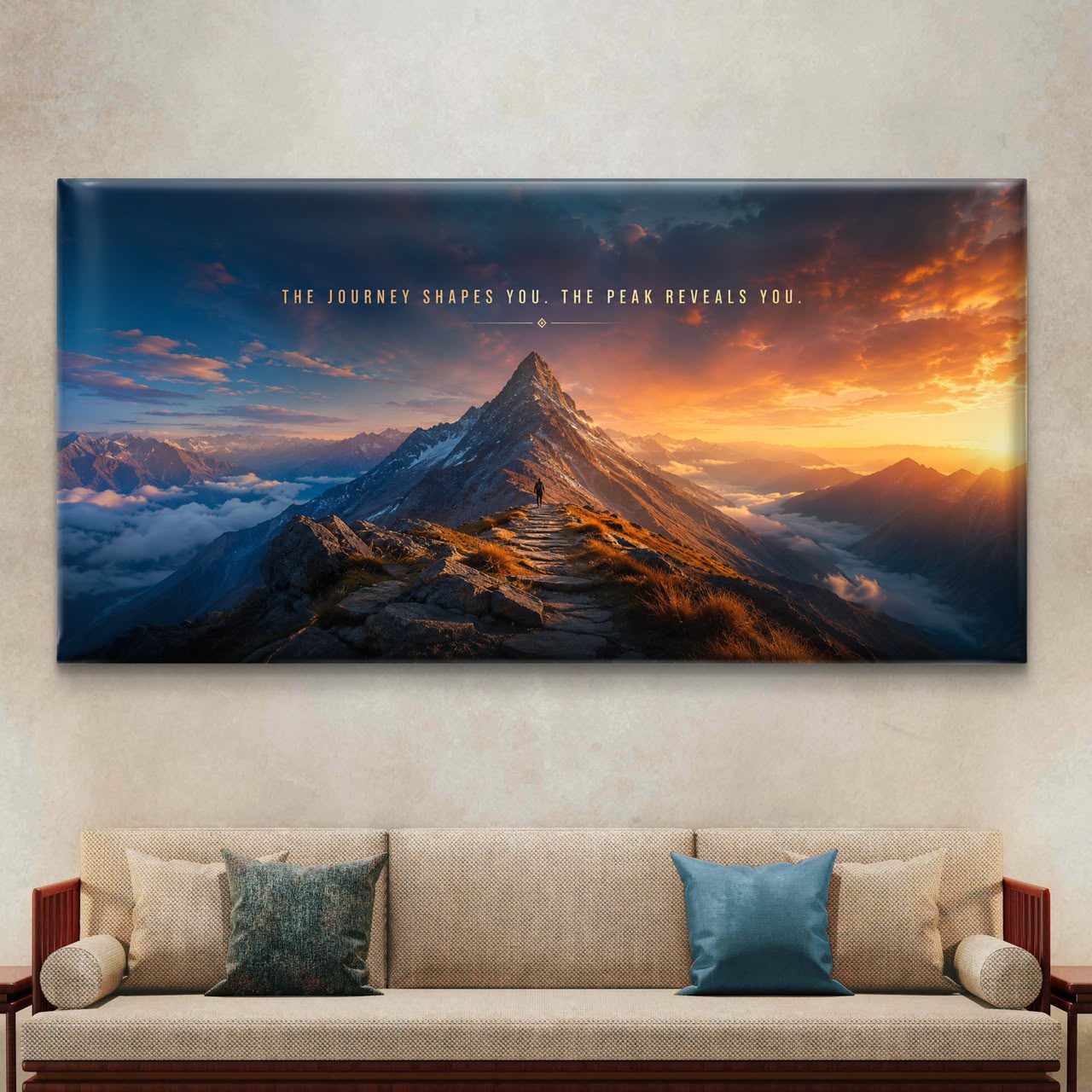 Motivational Premium Canvas Painting - Buy Online | Decor By Neon