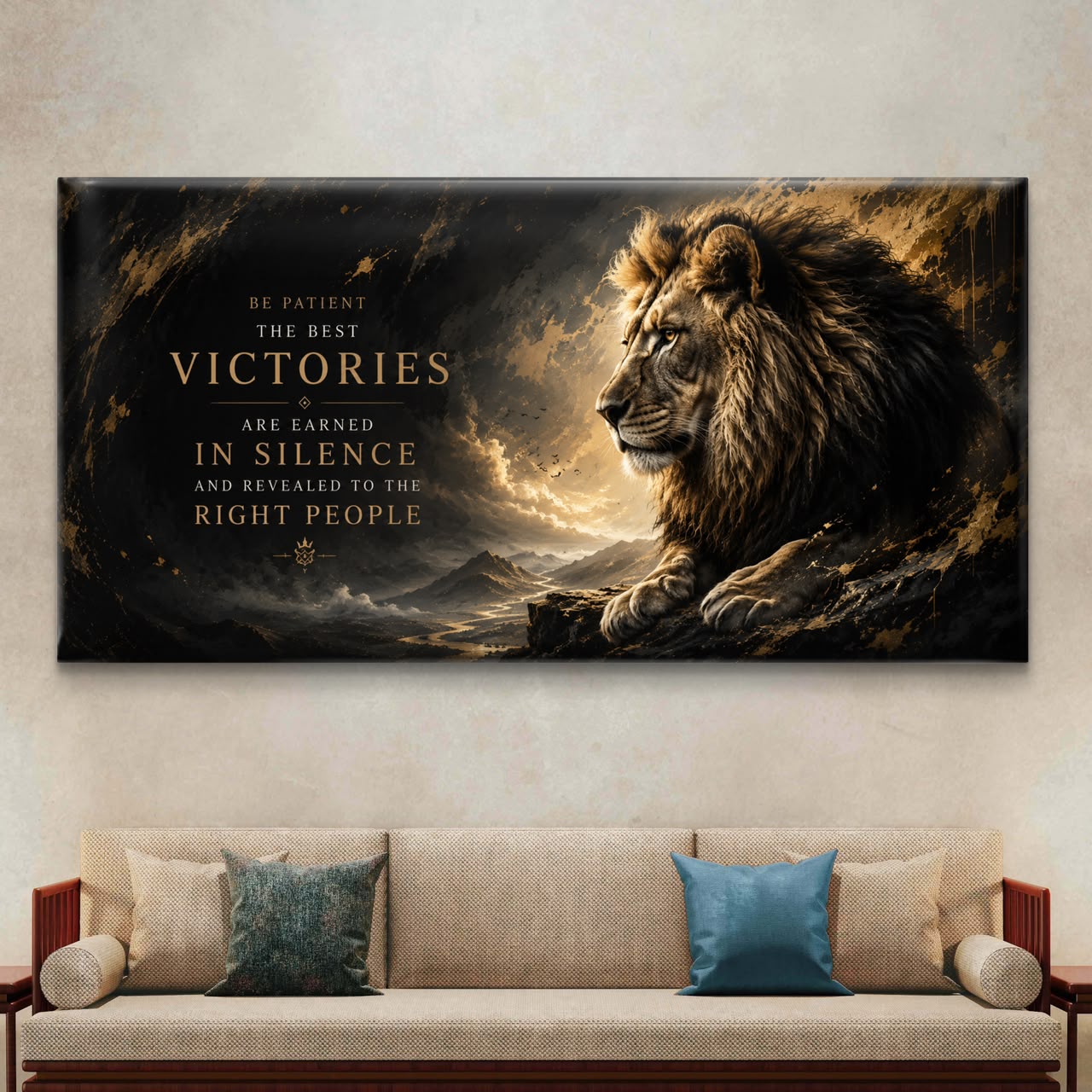 Motivational Premium Canvas Painting - Buy Online | Decor By Neon