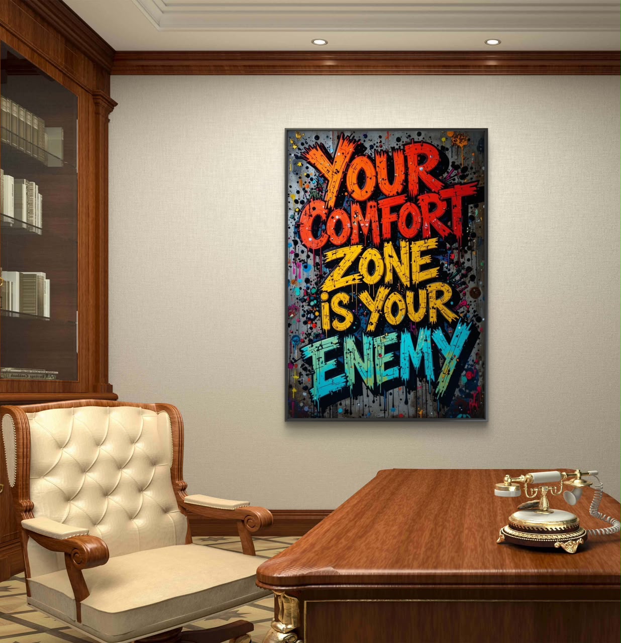 Motivational Premium Canvas Painting - Buy Online | Decor By Neon
