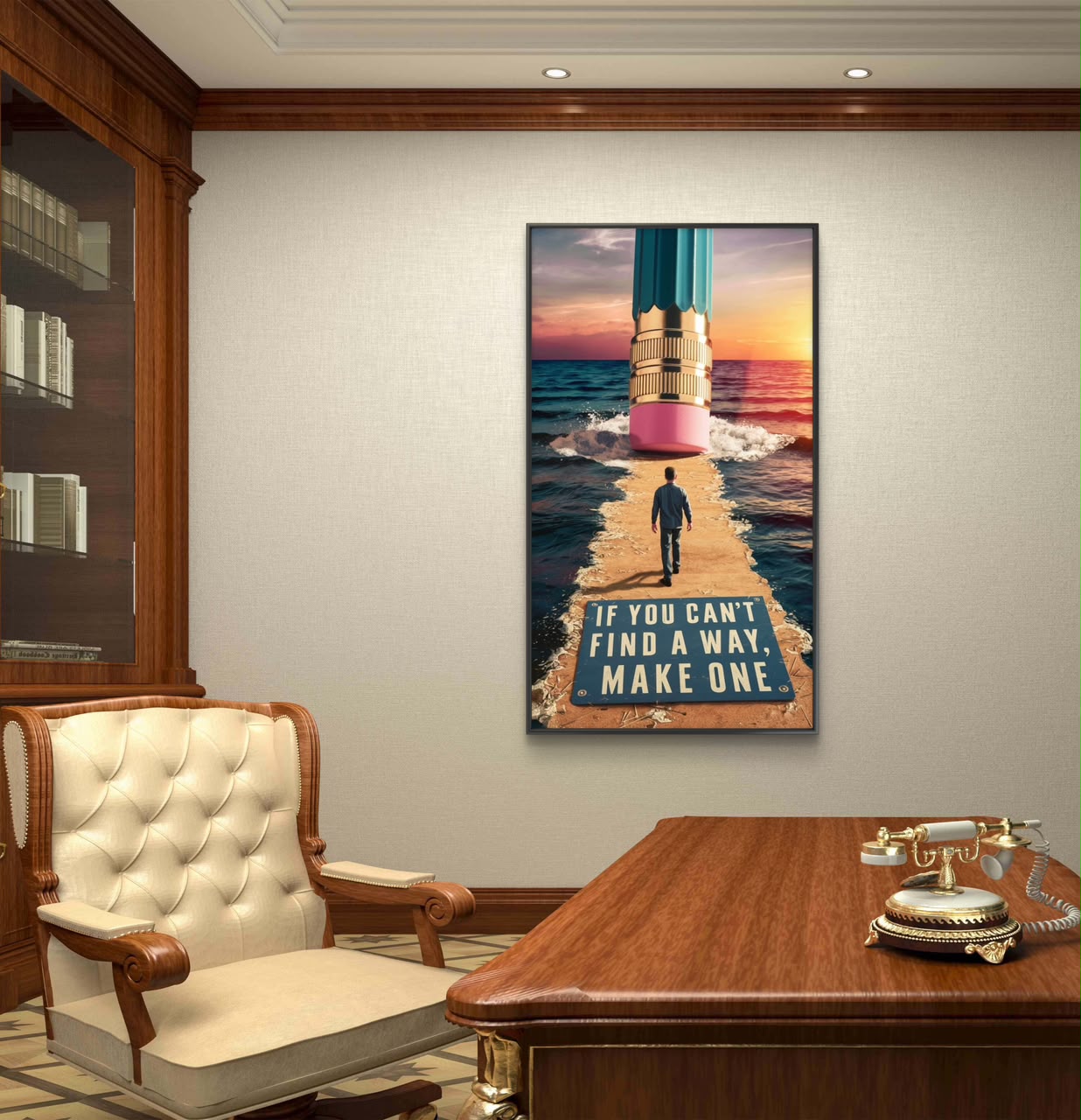 Motivational Premium Canvas Painting - Buy Online | Decor By Neon