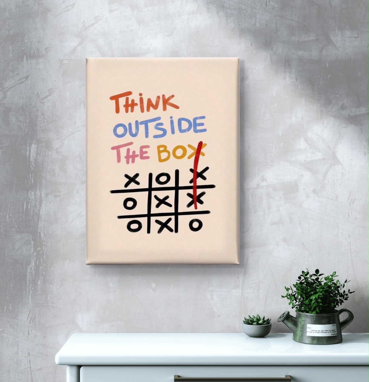 Motivational Premium Canvas Painting - Buy Online | Decor By Neon