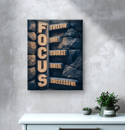 Motivational Premium Canvas Painting
