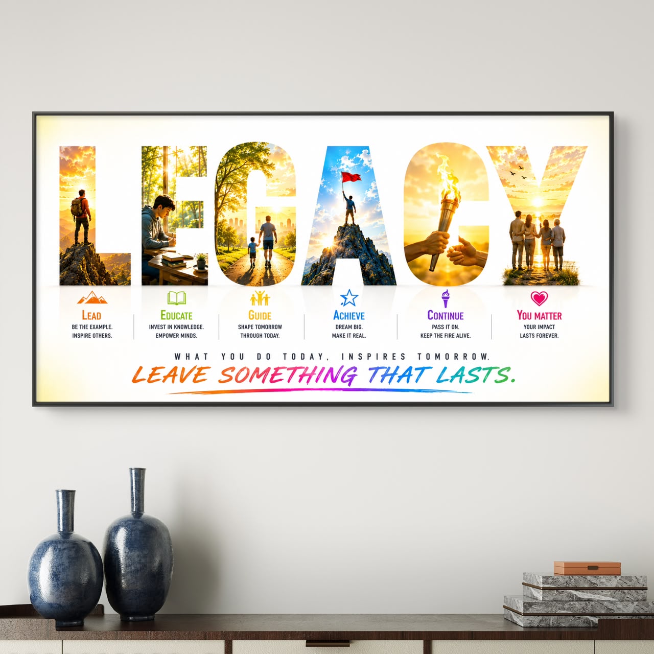 Motivational Premium Canvas Painting - Buy Online | Decor By Neon