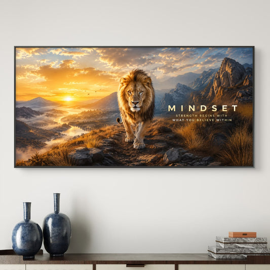 Motivational Premium Canvas Painting - Canvas Wall Art | Decor By Neon