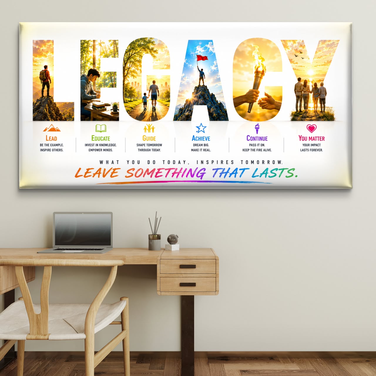 Motivational Premium Canvas Painting - Buy Online | Decor By Neon