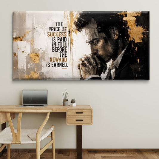 Motivational Premium Canvas Painting - Premium Wall Art | Decor By Neon