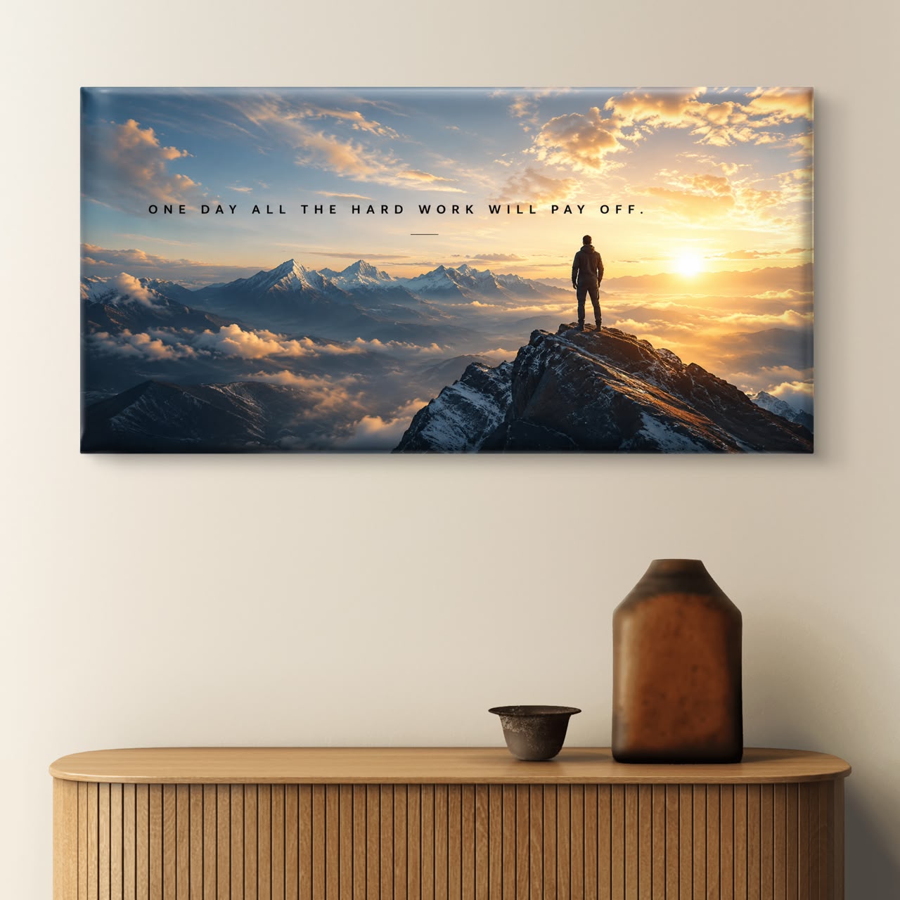 Motivational Premium Canvas Painting - Buy Online | Decor By Neon