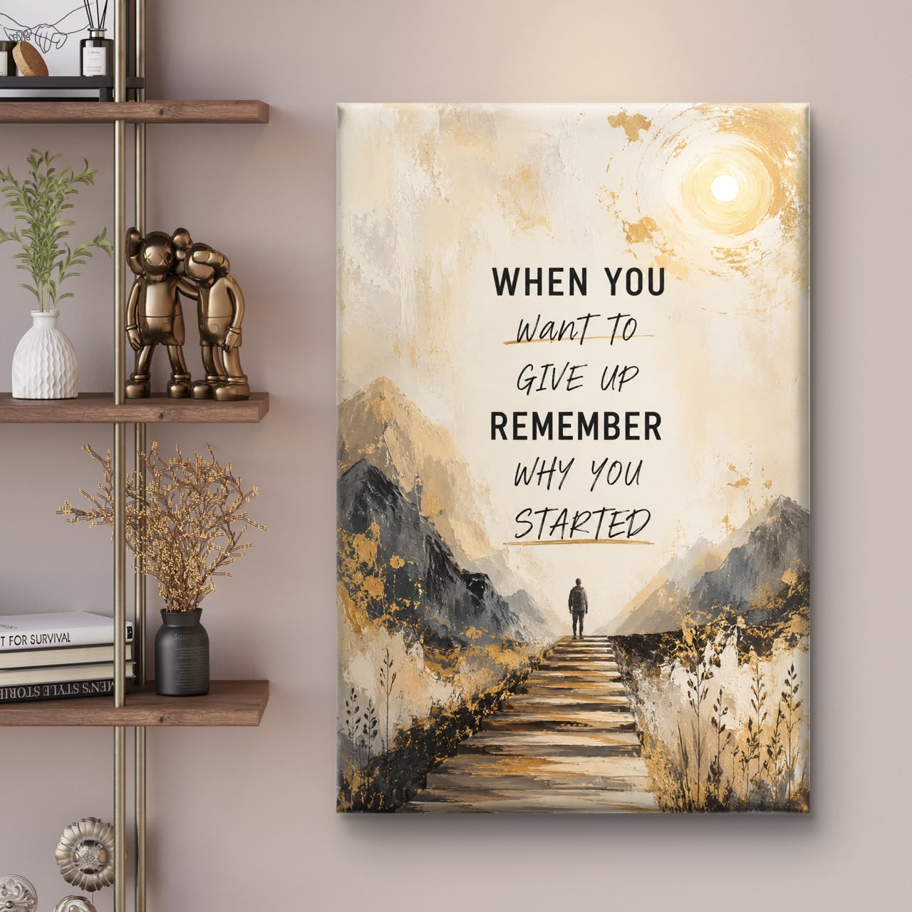 Motivational Premium Canvas Painting - Buy Online | Decor By Neon