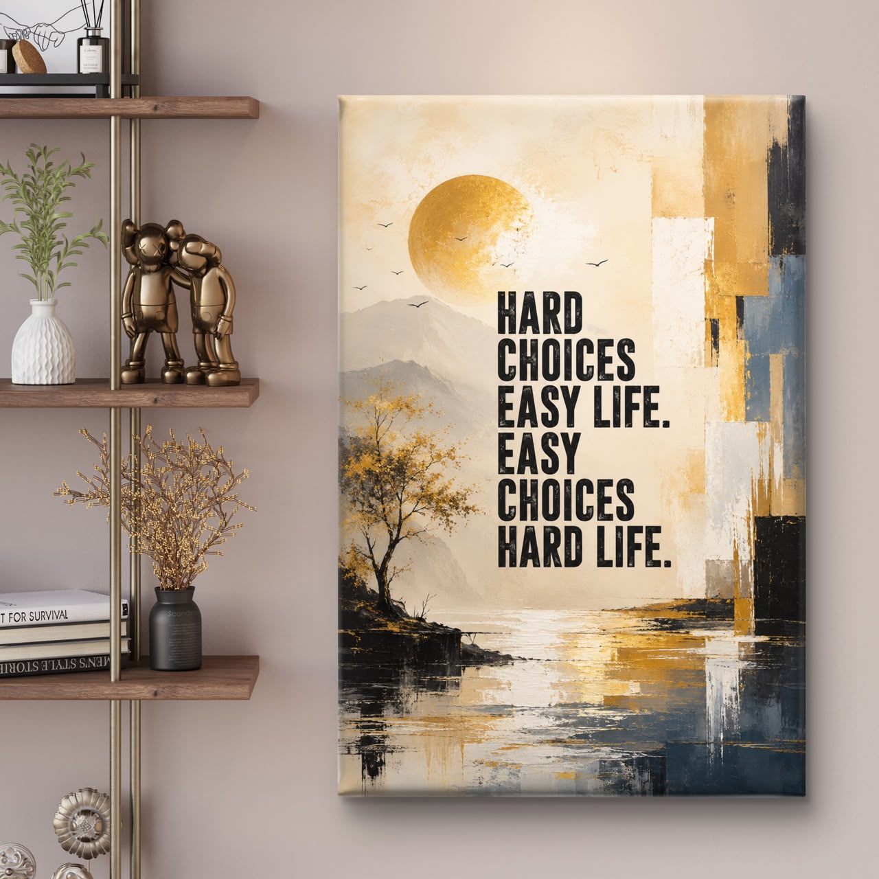 Motivational Premium Canvas Painting - Buy Online | Decor By Neon