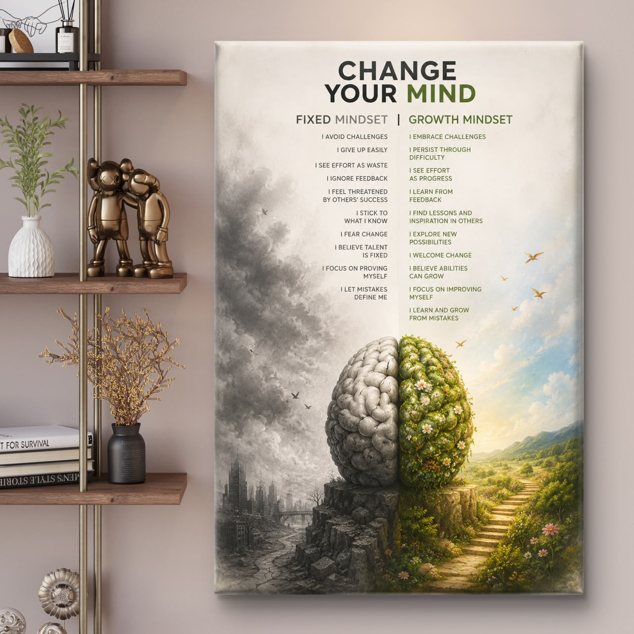 Motivational Premium Canvas Painting - Buy Online | Decor By Neon