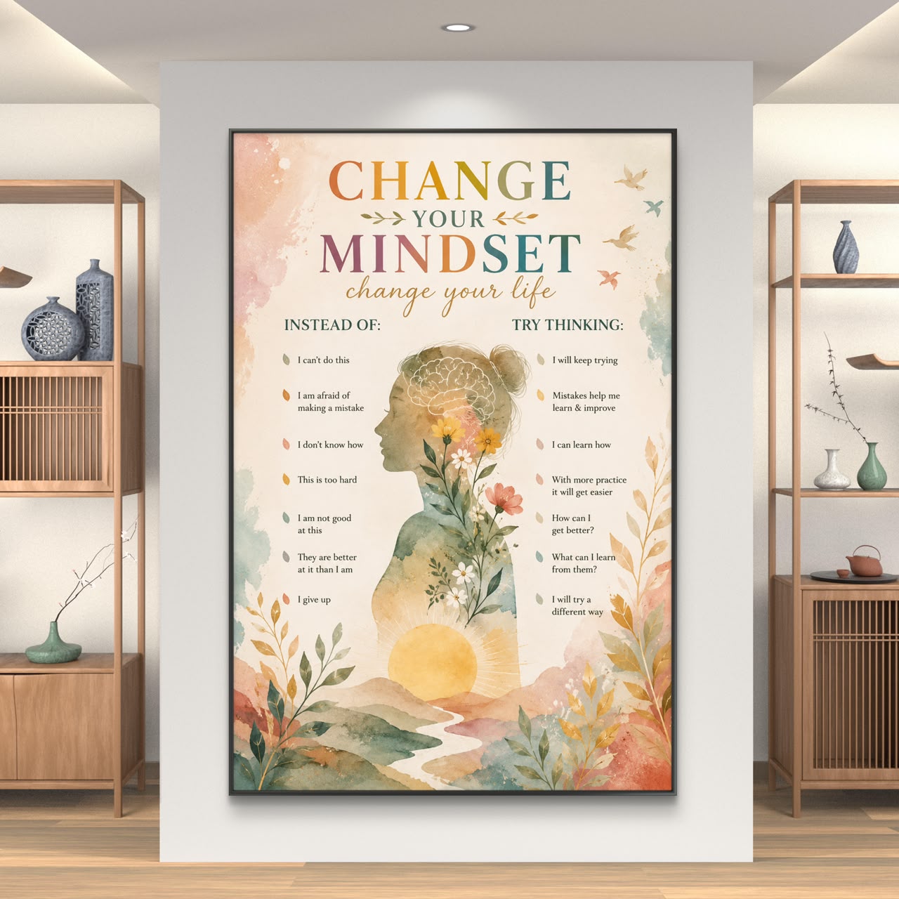 Motivational Premium Canvas Painting - Buy Online | Decor By Neon