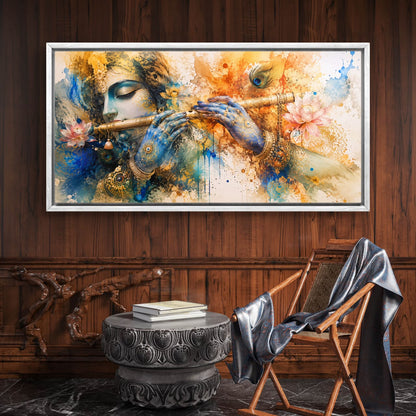 Radha Krishna Premium Canvas Painting
