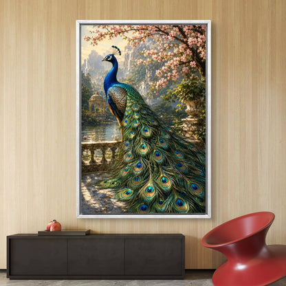 Peacock Premium Canvas Painting