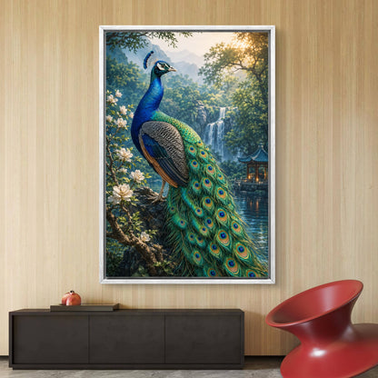 Peacock Premium Canvas Painting