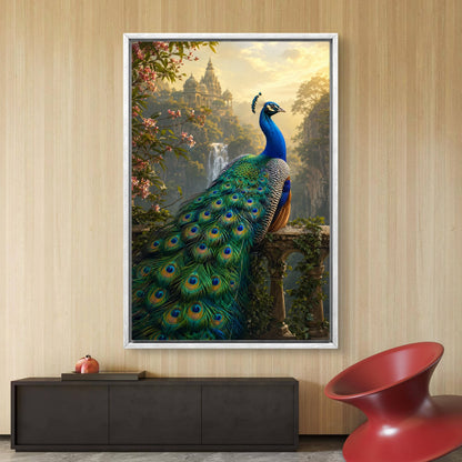 Peacock Premium Canvas Painting