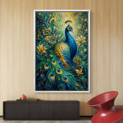 Peacock Premium Canvas Painting
