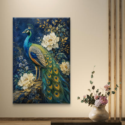 Peacock Premium Canvas Painting