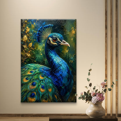 Peacock Premium Canvas Painting