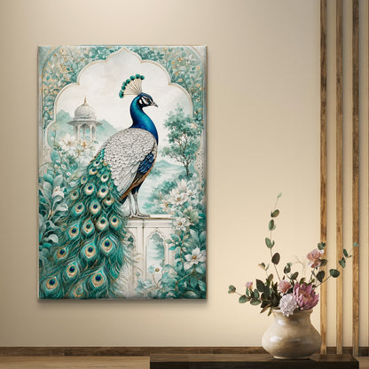 Peacock Premium Canvas Painting
